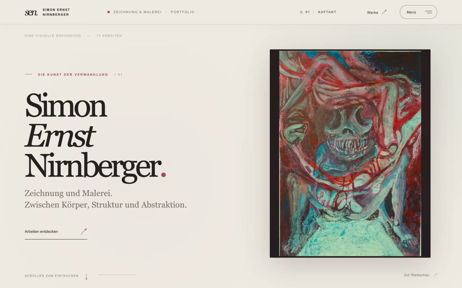 Startseite von Simon Ernst Nirnberger